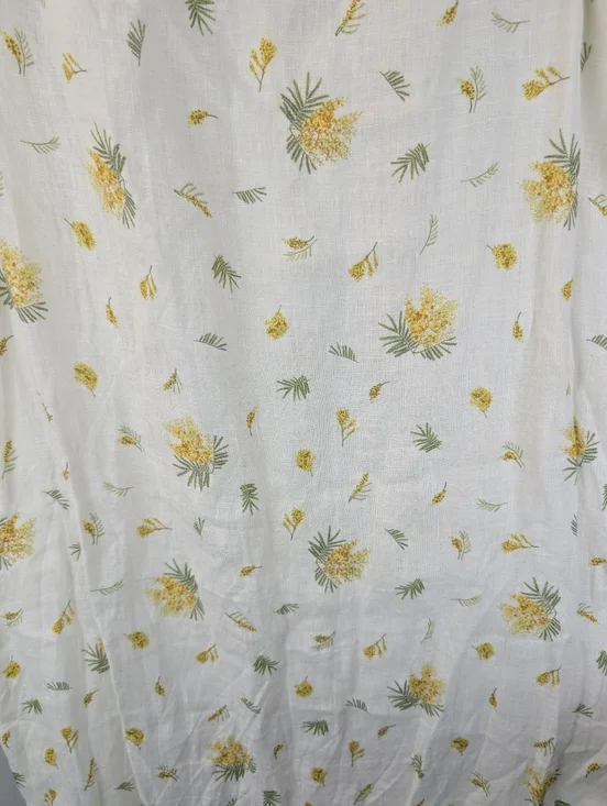 Sleeper Bridgette Linen Midi Dress size M in EUC no belt - Picture 11 of 11